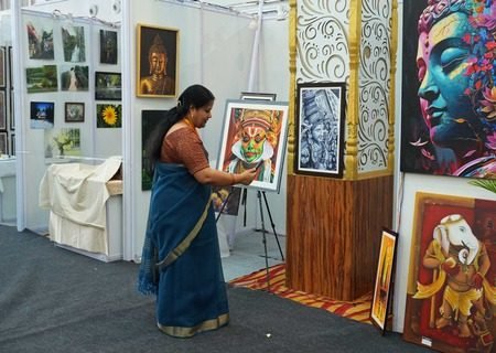 A live studio demonstration in progress