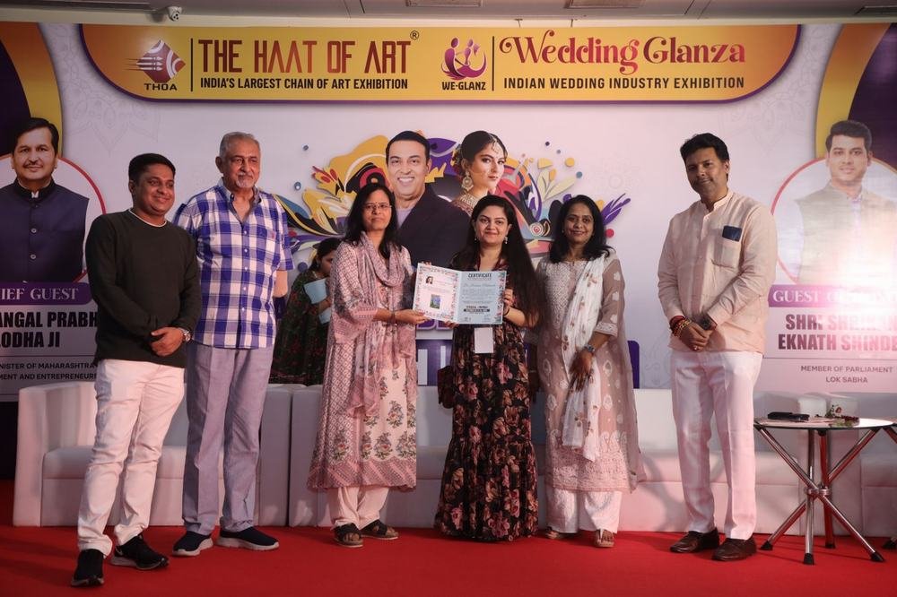 Felicitation on the main stage